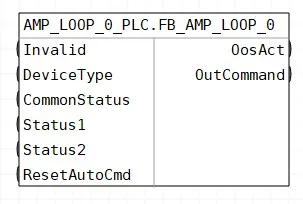 Обвязка блоков шаблона FBD_AMP_LOOP_0