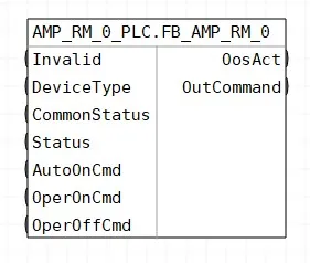 Обвязка блоков шаблона FBD_AMP_RM_0