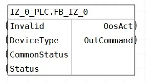 Обвязка блоков шаблона FBD_IZ_0