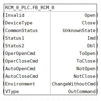 Обвязка блоков шаблона FBD_RCM_0