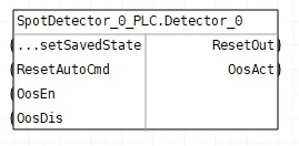 Обвязка блоков шаблона FBD_SpotDetector_0
