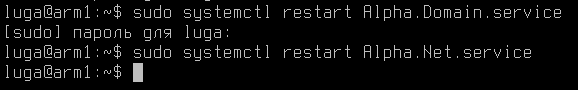 Настройка сервера Astra Linux, установка компонентов «Альфа Платформа» - рисунок 10